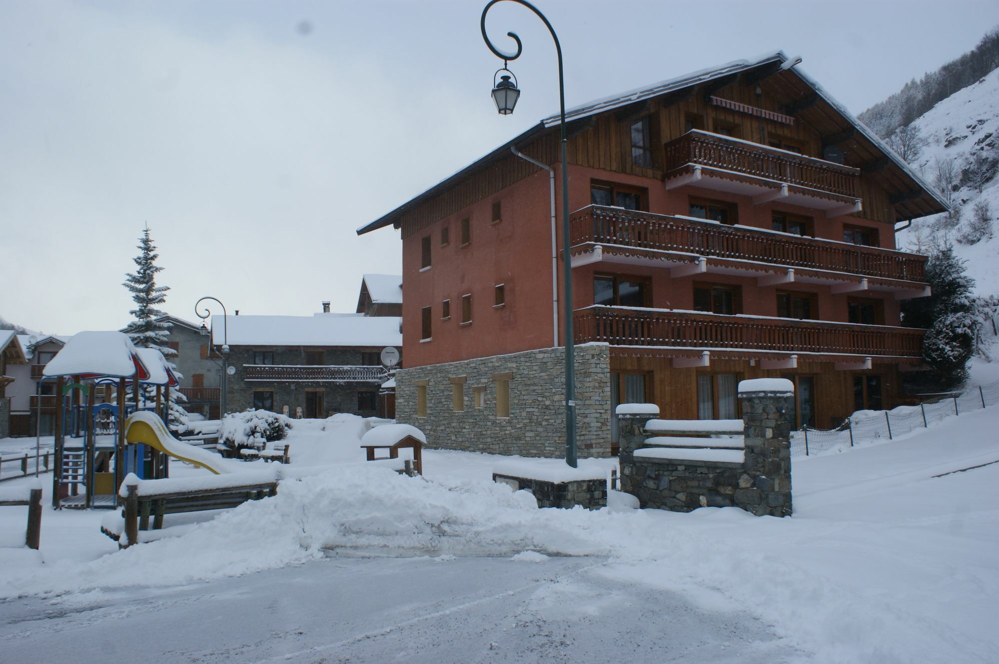 Ferienwohnung Les Balcons Du Bettex Saint-Martin-de-Belleville Exterior foto