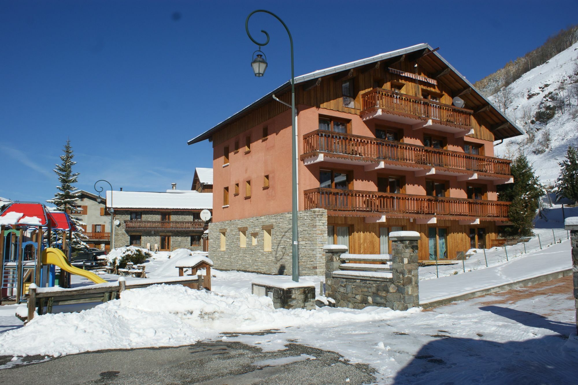 Ferienwohnung Les Balcons Du Bettex Saint-Martin-de-Belleville Exterior foto